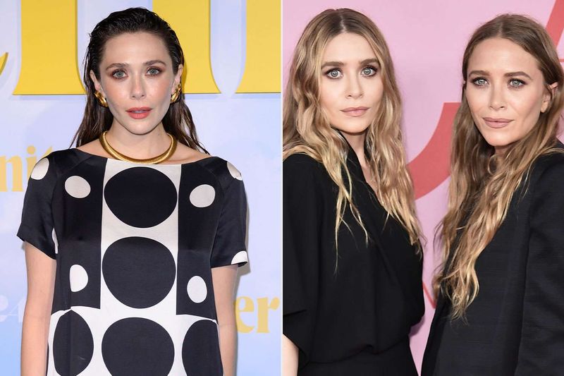 Mary-Kate and Ashley Olsen and Elizabeth Olsen