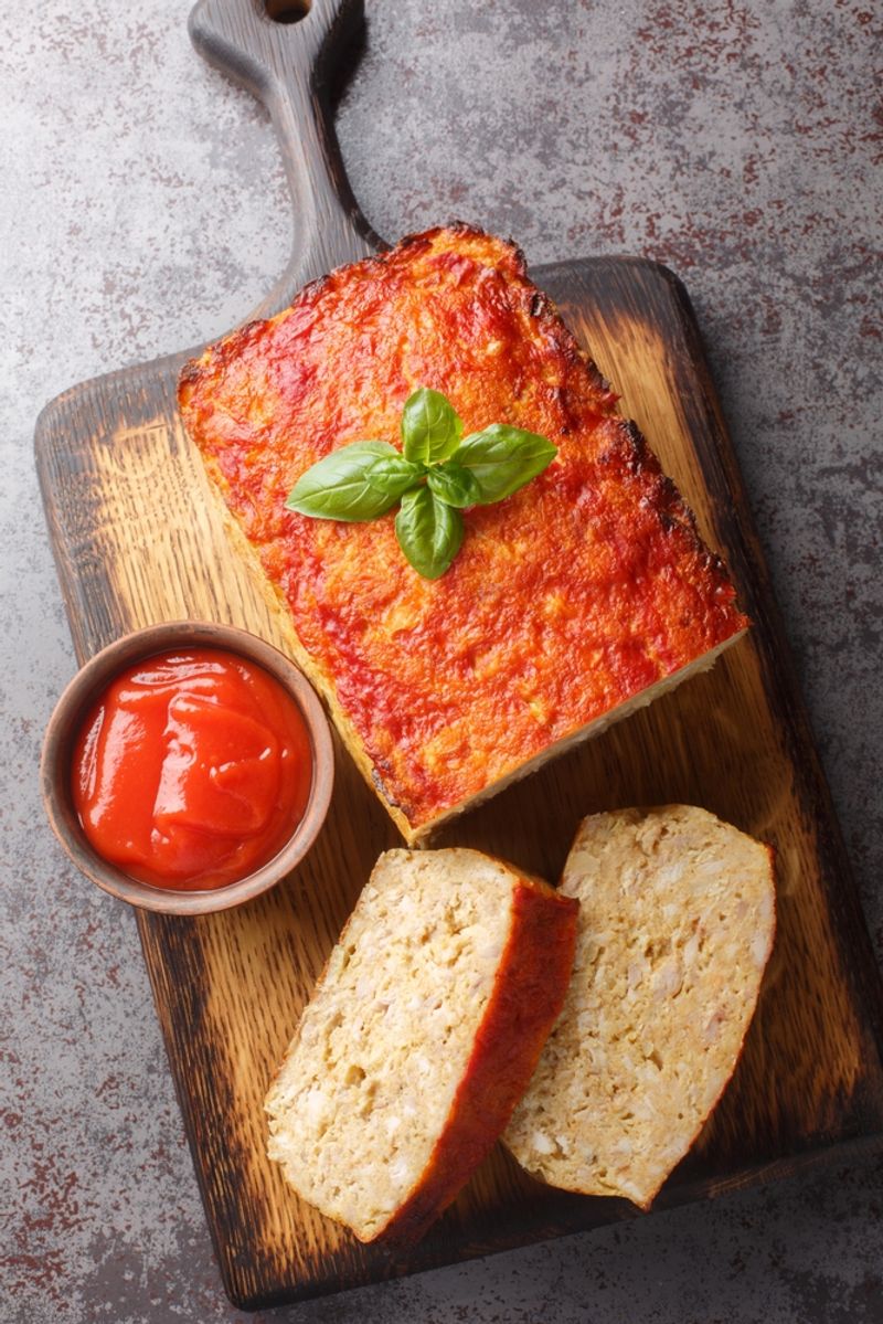 Meatloaf with Ketchup Glaze
