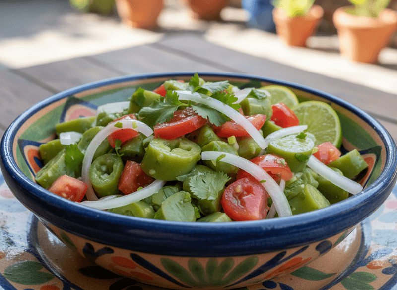 Nopales Salad (Ensalada de Nopales)