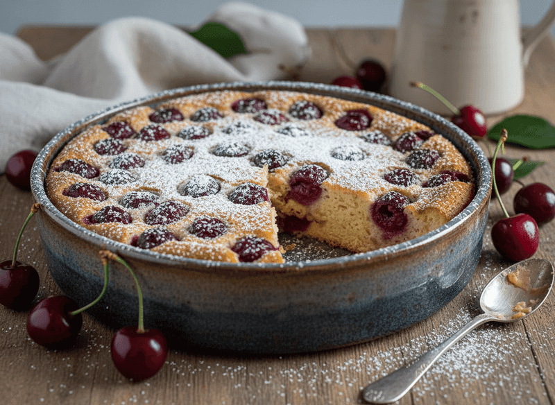 Clafoutis aux Cerises (Cherry Clafoutis)