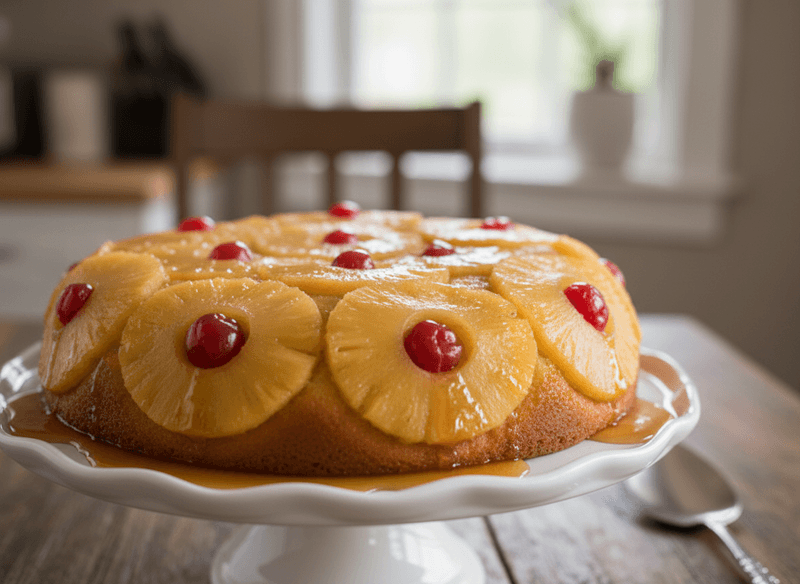 Pineapple Upside-Down Cake