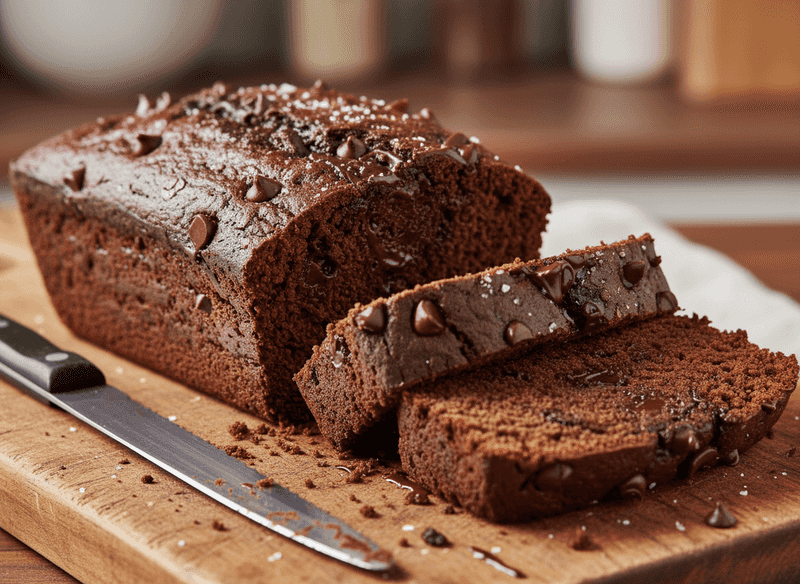 Dark Chocolate Banana Bread