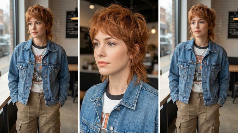 Modern Mullet with Elevated Crown