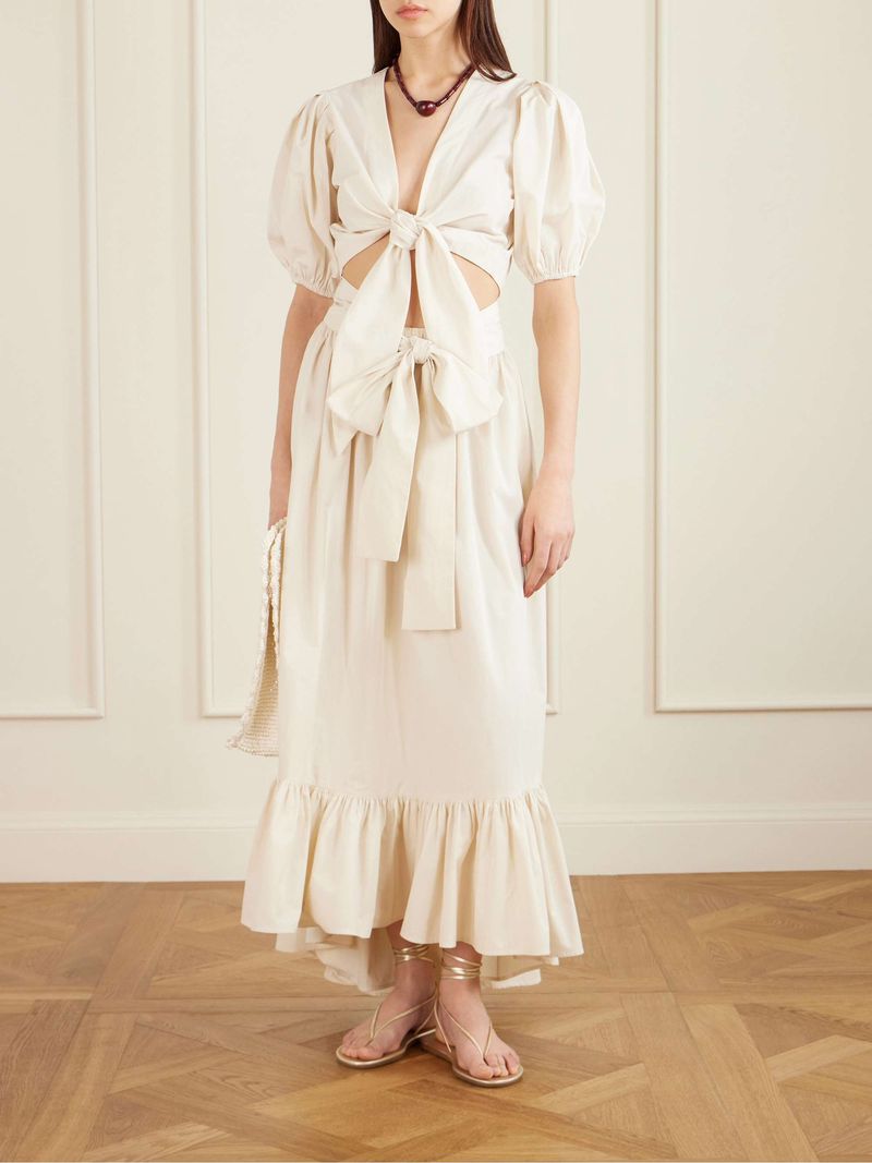 Monochrome Outfit in Cream or Camel