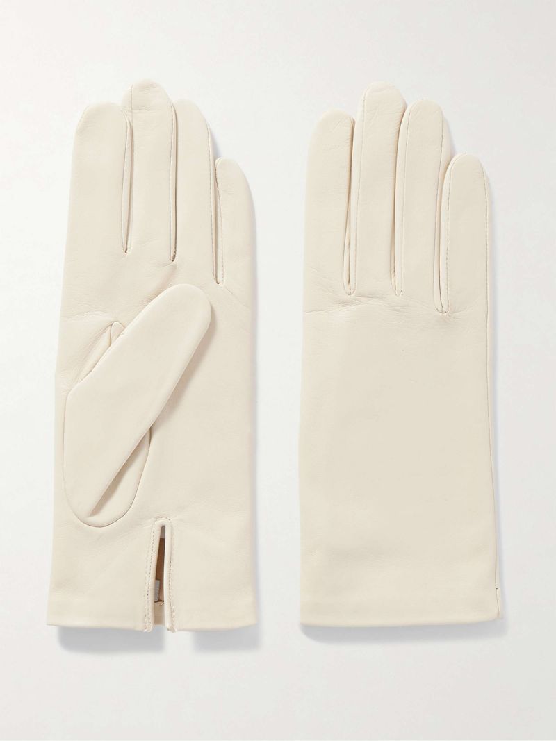 Neutral Leather Gloves