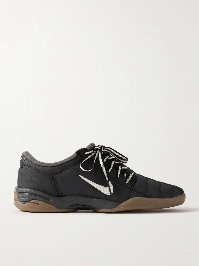 Nike T90 Leather & Suede Sneakers