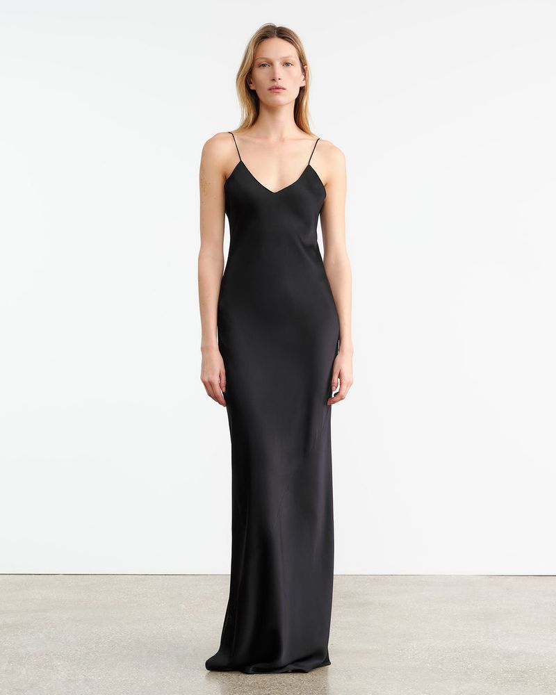 Nili Lotan Cami Silk Charmeuse Gown