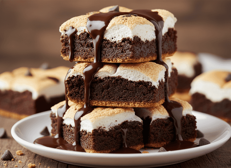 S'mores Brownies