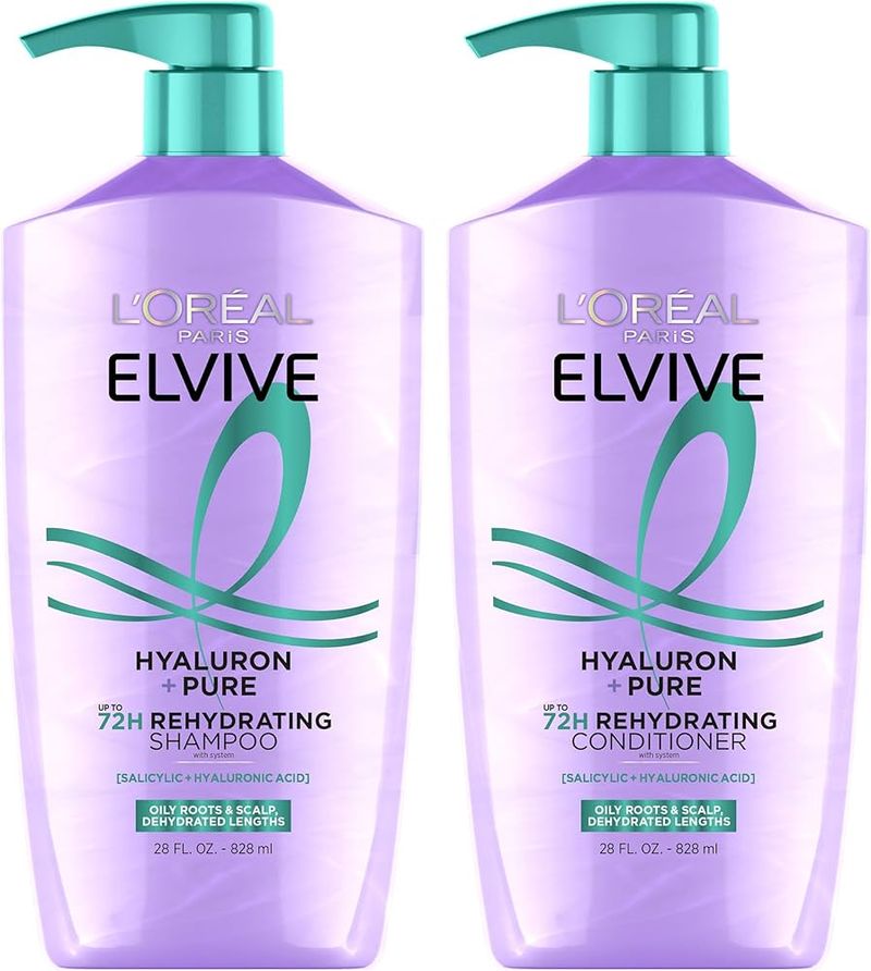 L'Oréal Paris Elvive Hyaluron + Pure Purifying Shampoo
