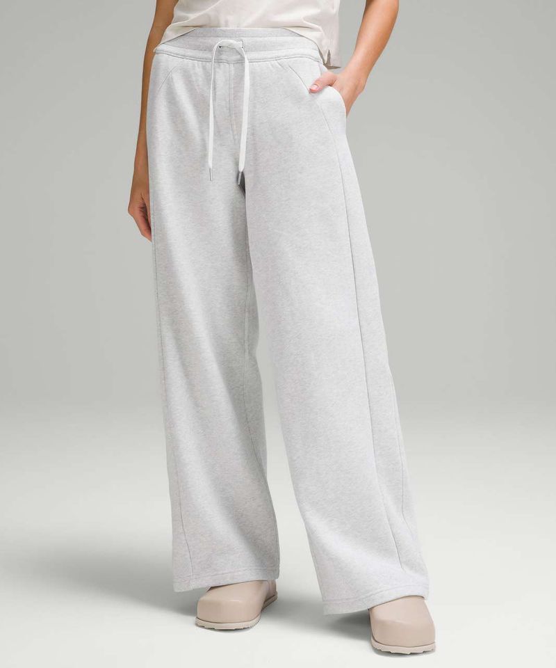 Lululemon Scuba Mid-Rise Wide-Leg Pants
