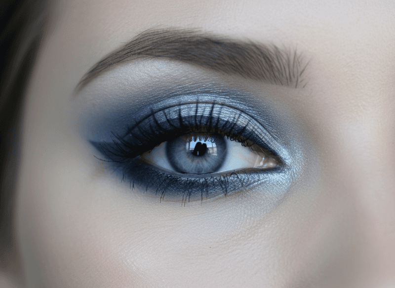 Navy Blue – Enhances Blue and Gray Eyes