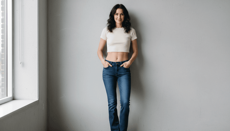 Opting for Low-Rise Bottoms