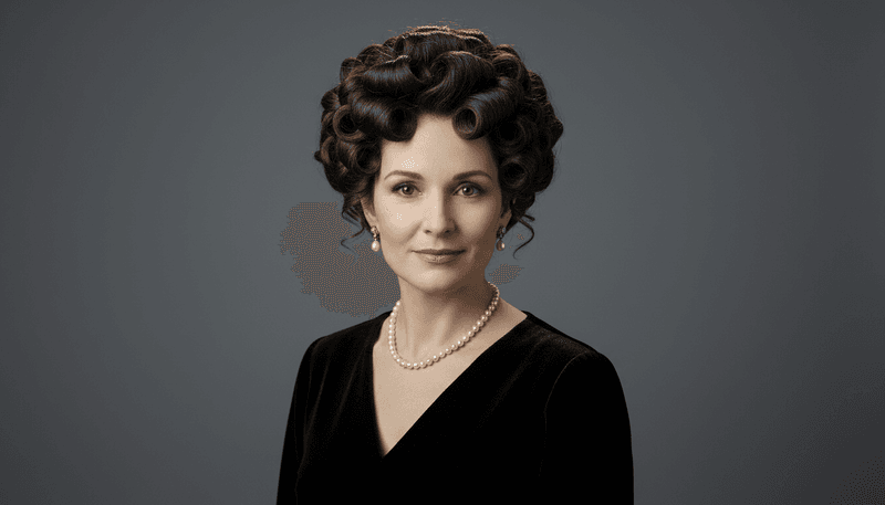 Overly Structured Helmet Curls