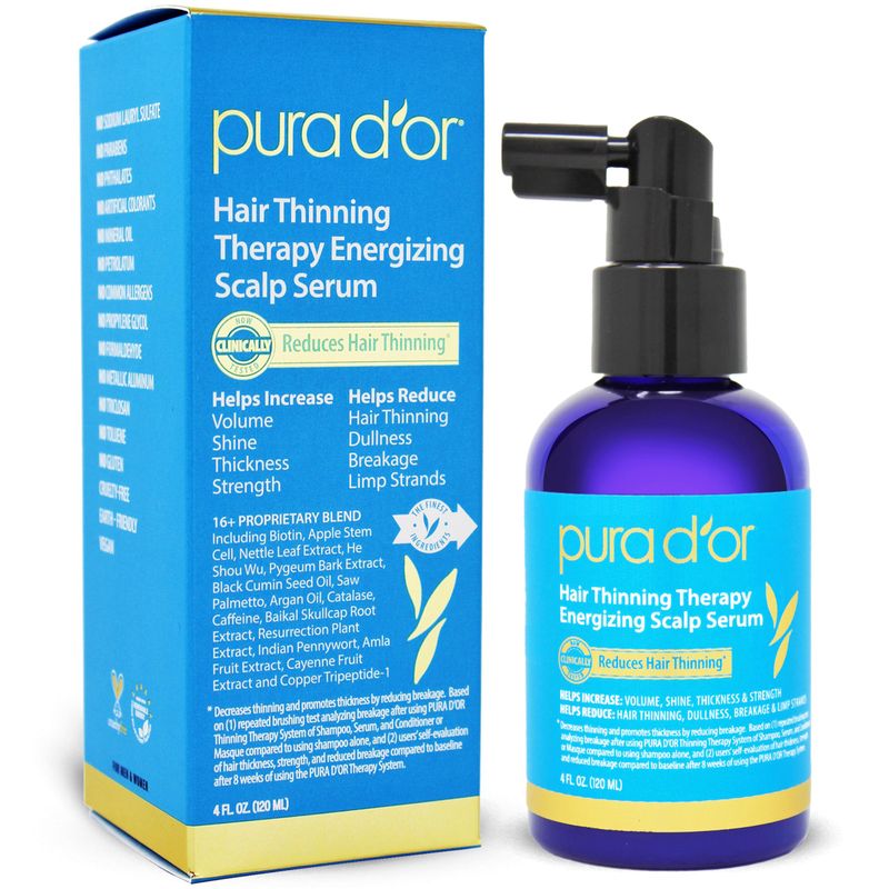 PURA D'OR Hair Thinning Therapy Energizing Scalp Serum