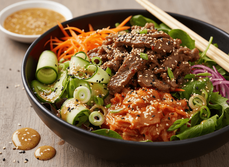Korean-Inspired Bulgogi Salad Bowl