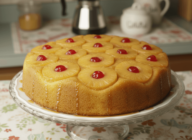 Pineapple Upside-Down Cake
