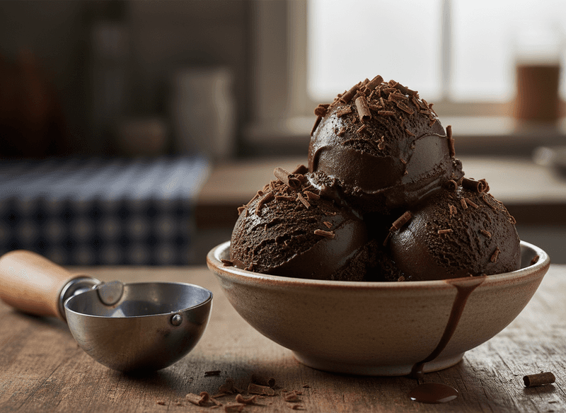 Dark Chocolate Ice Cream