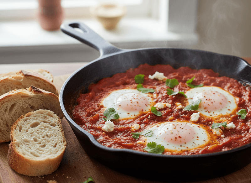 Shakshuka (Eggs in Tomato Sauce)