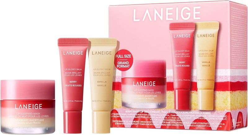 Laneige Berry Sweet Lip Trio Set