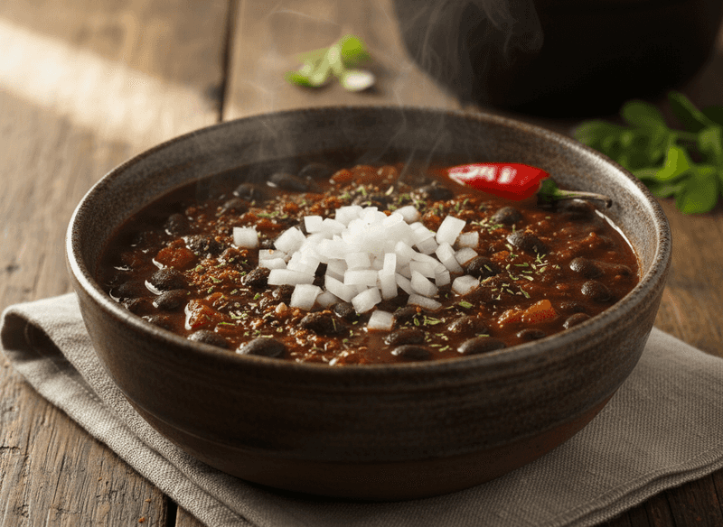 Black Bean Chili Soup