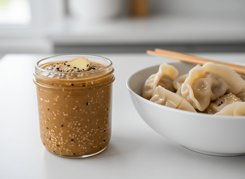 Miso–Sesame Ginger Sauce