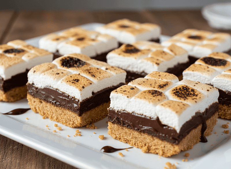 No-Bake S'mores Bars
