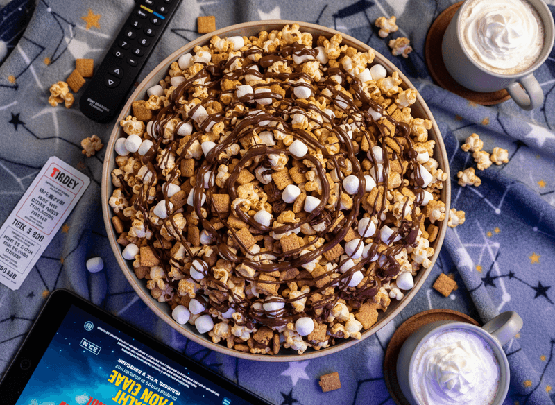 S'mores Popcorn Mix