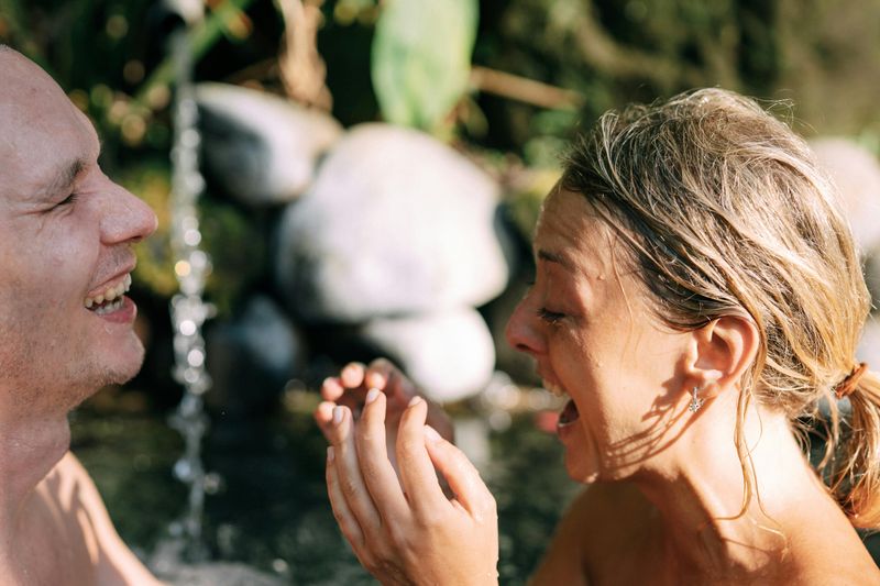 Sharing Laughter And Joy