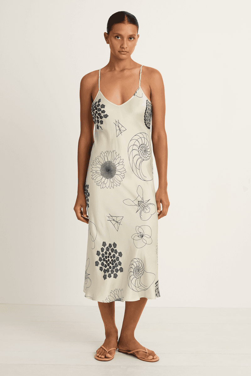 Silk Laundry '90s Slip Dress