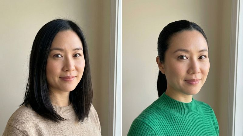 Sleek Ponytail-Friendly Straight Cut