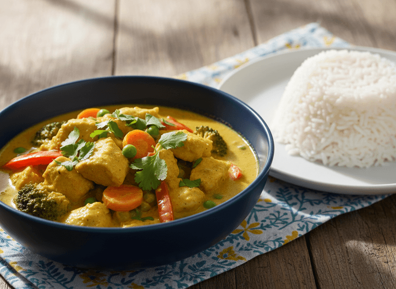 Coconut Milk Chicken Curry