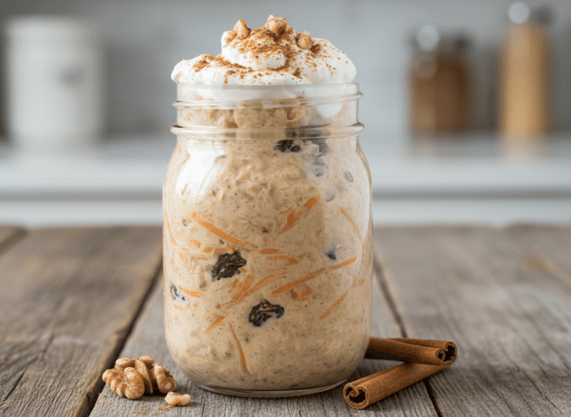 Carrot Cake Overnight Oats