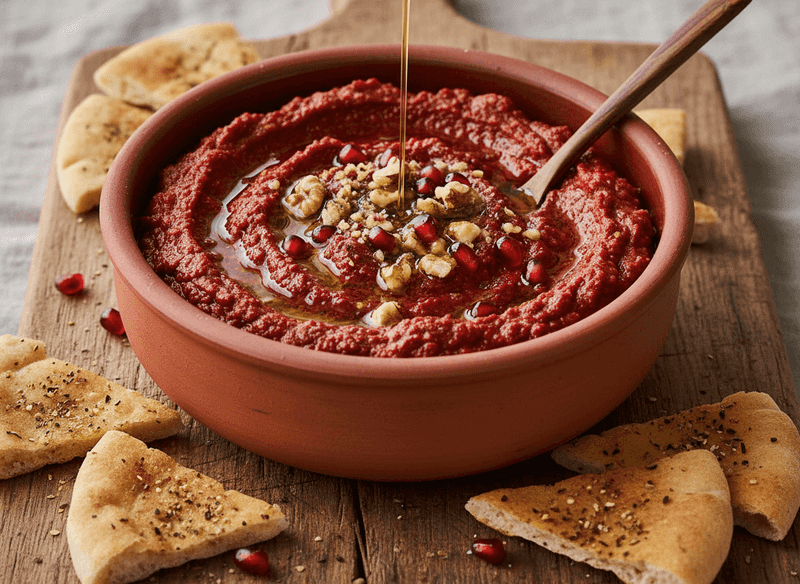 Roasted Red Pepper & Walnut Muhammara