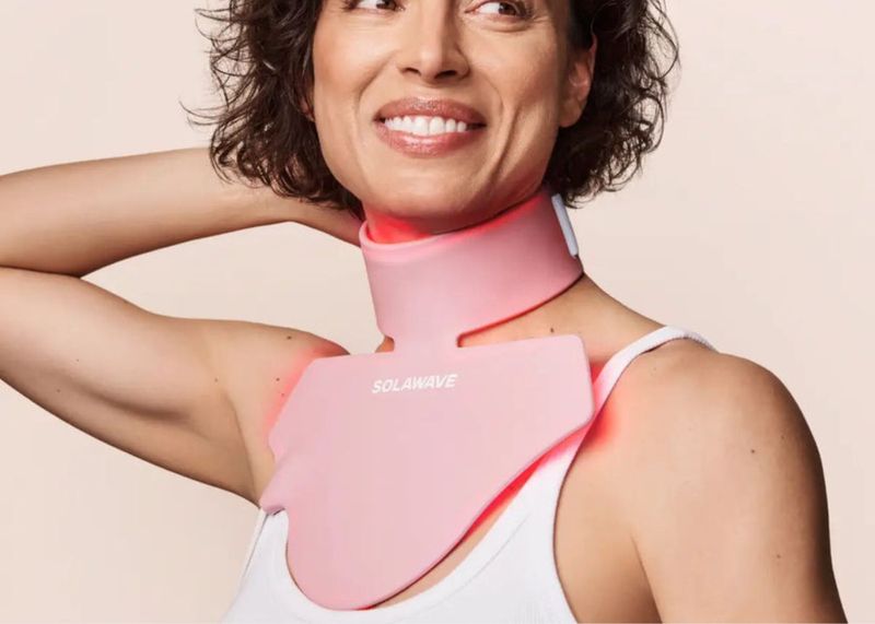 Solawave Neck & Chest Rejuvenating Red Light Therapy Mask