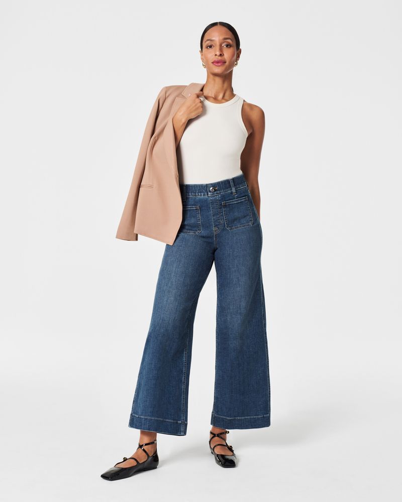 Spanx Wide-Leg Jeans