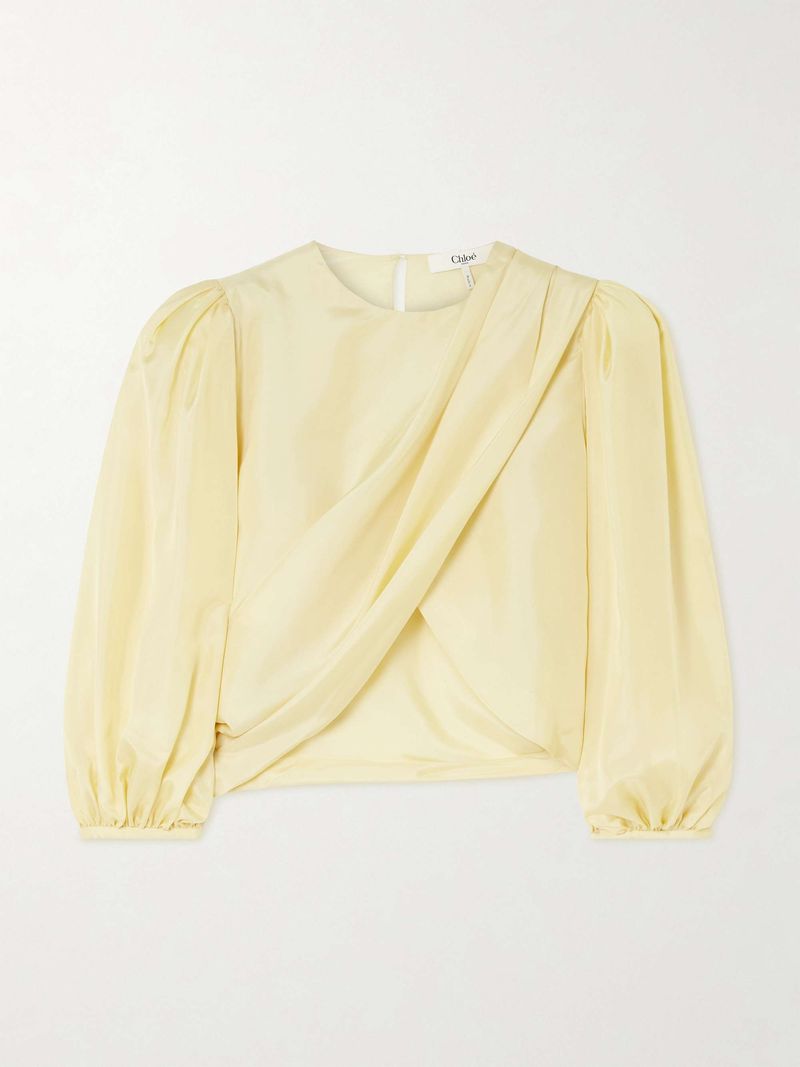 Statement Sleeve Blouse