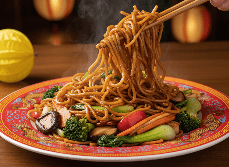 Cantonese Soy Sauce Chow Mein