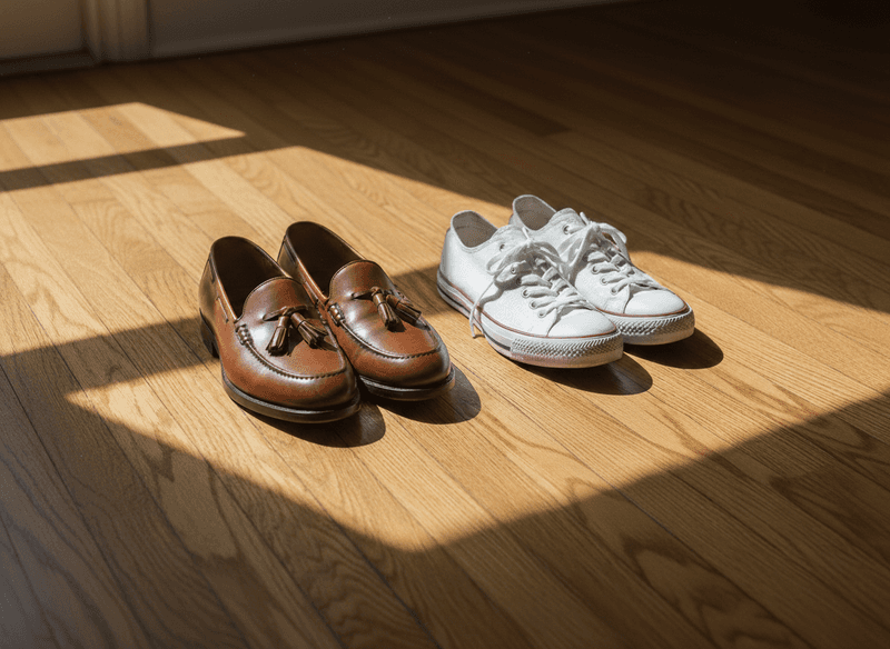 Sneakers to Polished Loafers