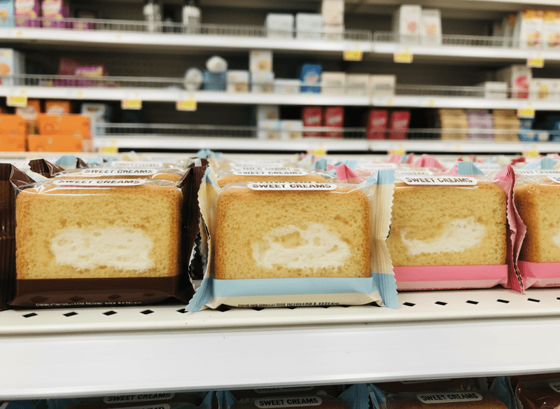 Packaged Snack Cakes with Long Shelf Lives and Hydrogenated Oils