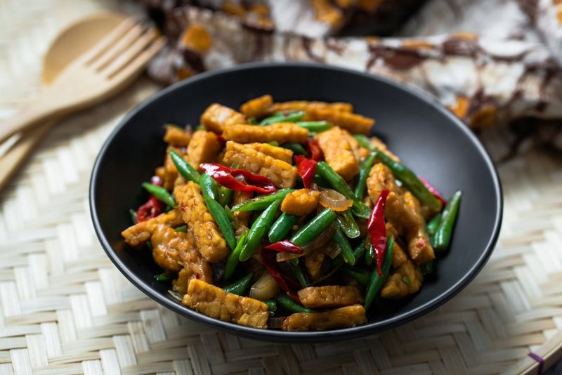 Tempeh Stir Fry with Vegetables