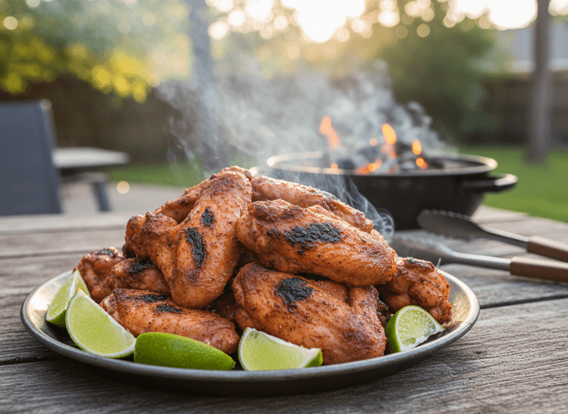 Chipotle Lime Grilled Wings