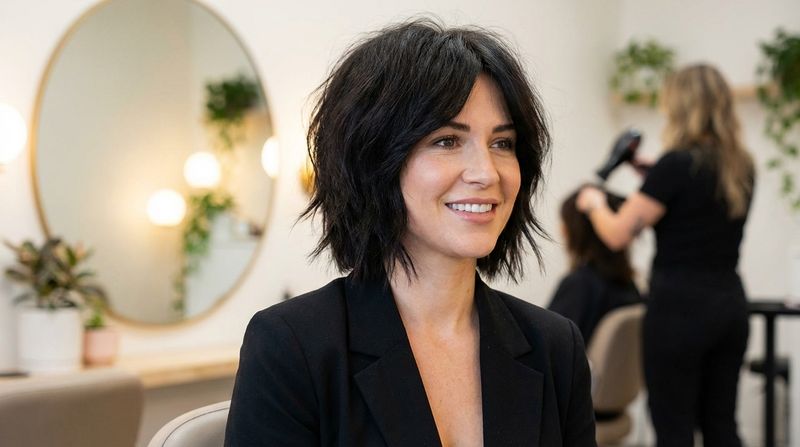 Textured Bob with Layers