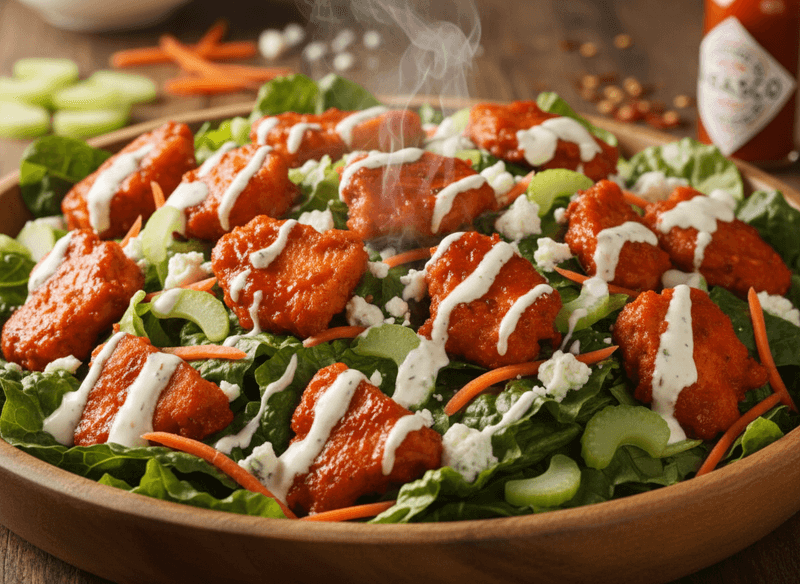 Buffalo Chicken Ranch Salad