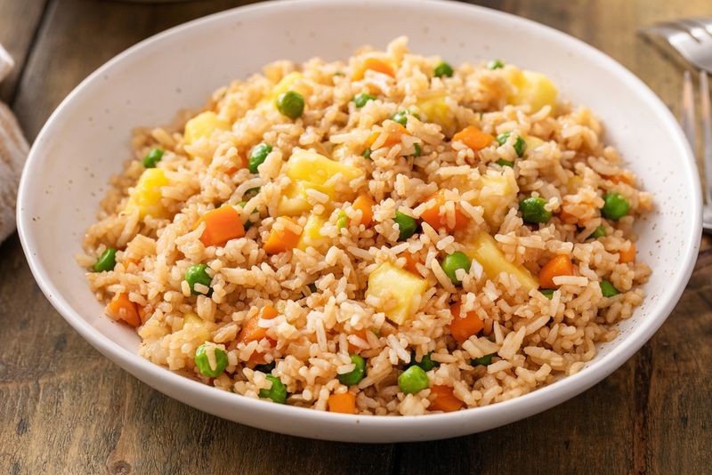 Thai Pineapple Fried Rice with Cashews