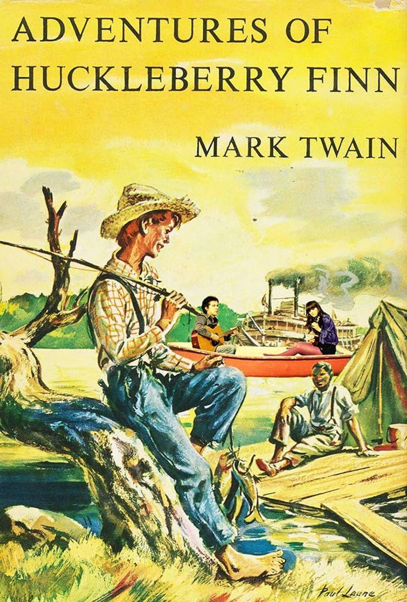 The Adventures of Huckleberry Finn by Mark Twain