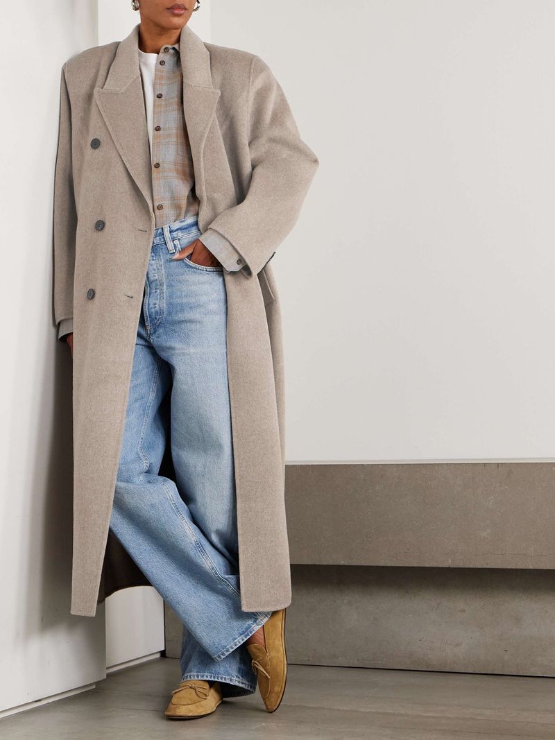 The Frankie Shop Gaia Wool Long Coat