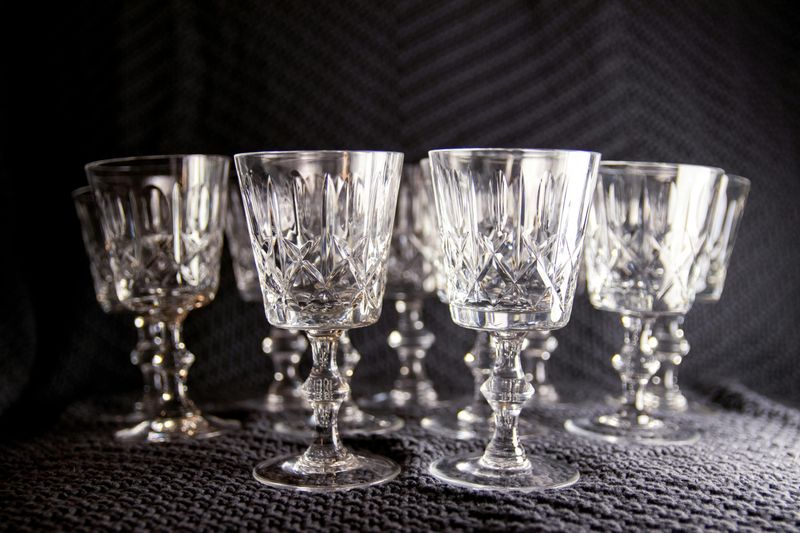 Heavy Crystal Glassware