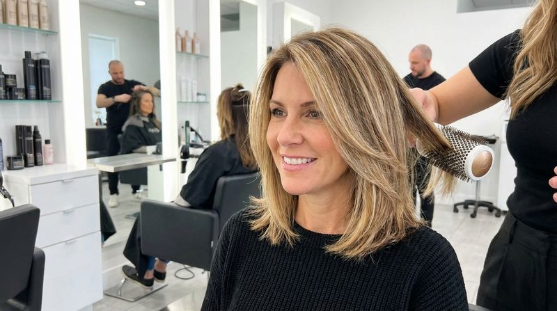 The Long Layered Lob with Face-Framing Pieces