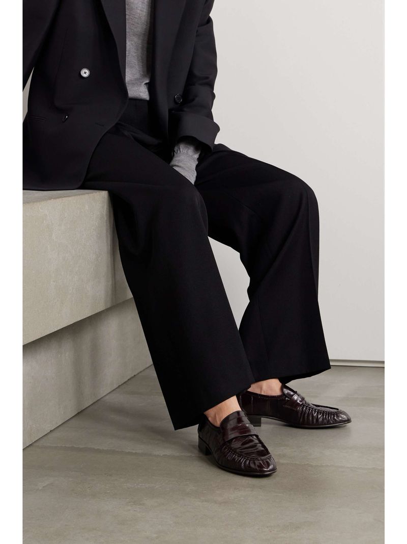 The Row Eel Loafers