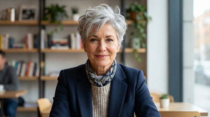 The Textured Pixie with Volume on Top